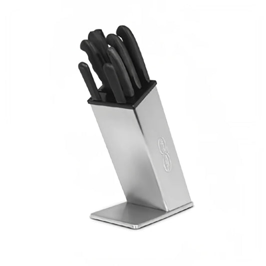 Dexter Russell SB-6 6 Piece Knife Set w/ Stainless Block